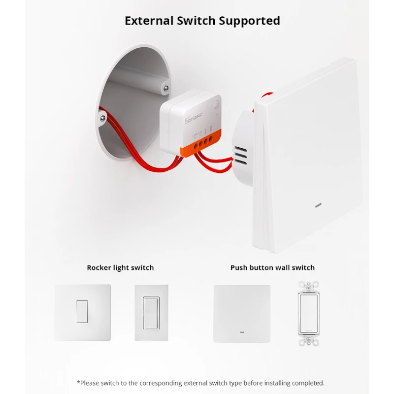 Sonoff - Zigbee 3.0 neutral-free intelligent switch ZBMINIL2