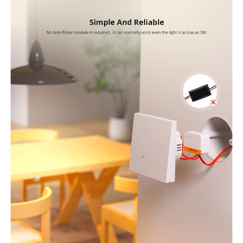 Sonoff - Zigbee 3.0 neutral-free intelligent switch ZBMINIL2