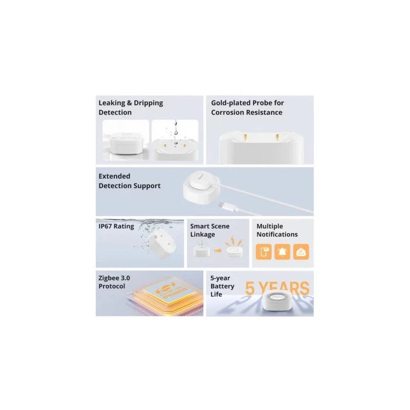 Sonoff - Zigbee IP67 expandable flood detector SNZB-05P
