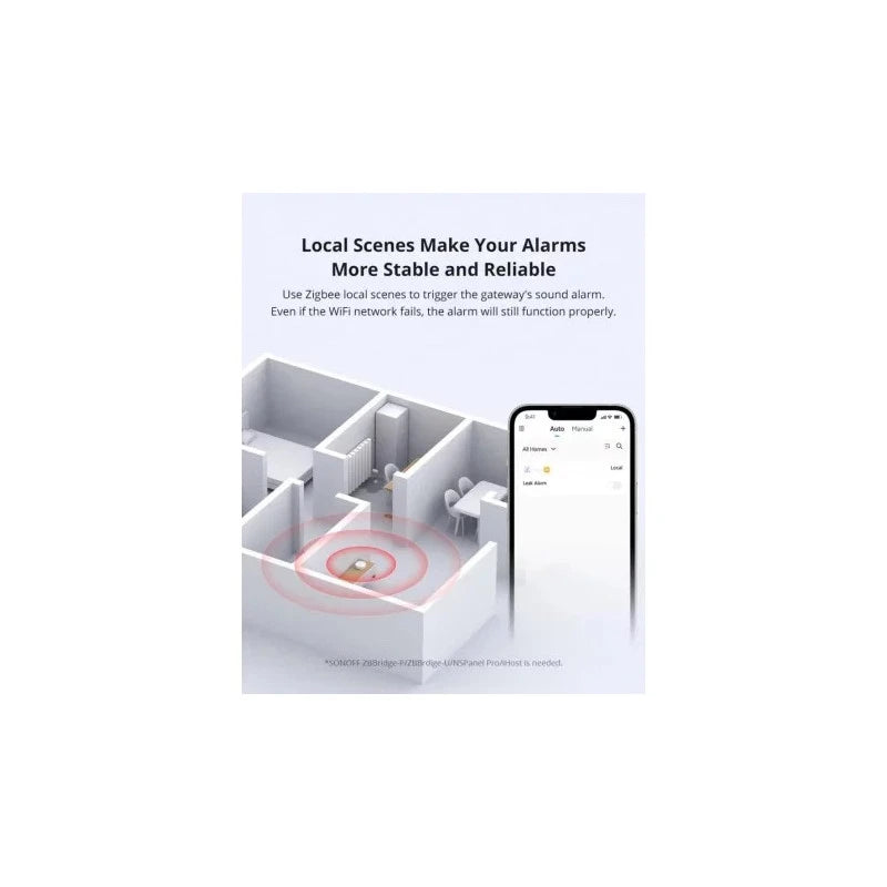 Sonoff - Zigbee IP67 expandable flood detector SNZB-05P