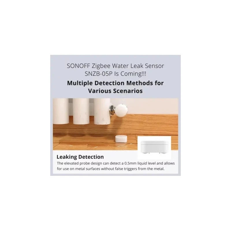 Sonoff - Zigbee IP67 expandable flood detector SNZB-05P