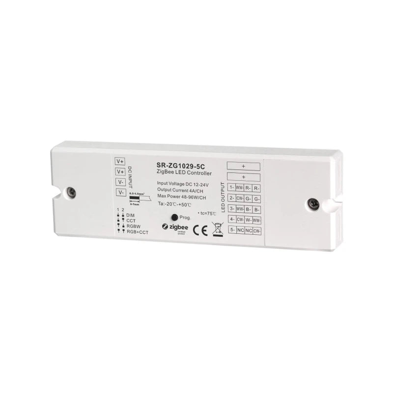 Sunricher - Zigbee LED controller RGBW 4 in 1 SR-ZG1029-5C