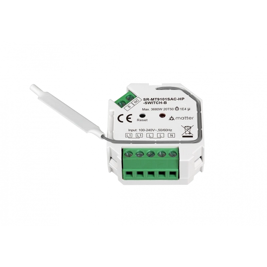 Sunricher - Μονάδα ON/OFF 16A Zigbee και Matter over Thread