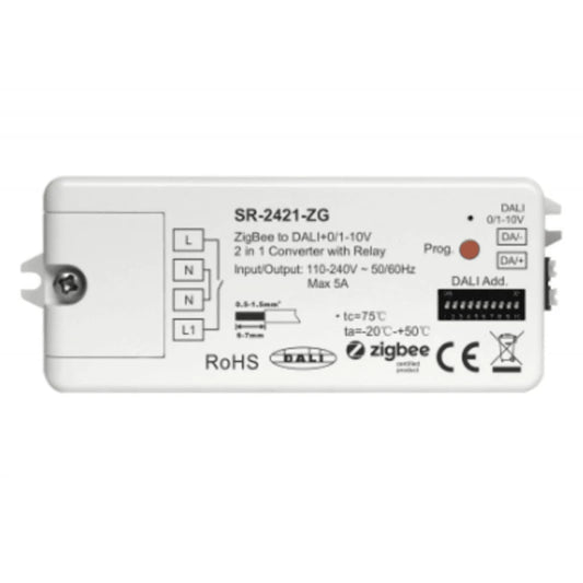 Sunricher - Zigbee/Dali +0/1-10V converter with relay function