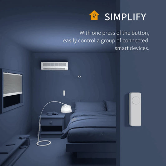 ThirdReality - Zigbee Button compatible with Home Assistant (2x AAA batteries)