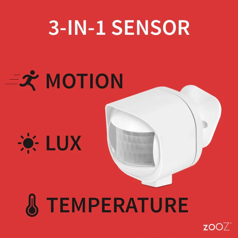Zooz ZSE70: Z-Wave+ 800 Series Outdoor Motion Sensor