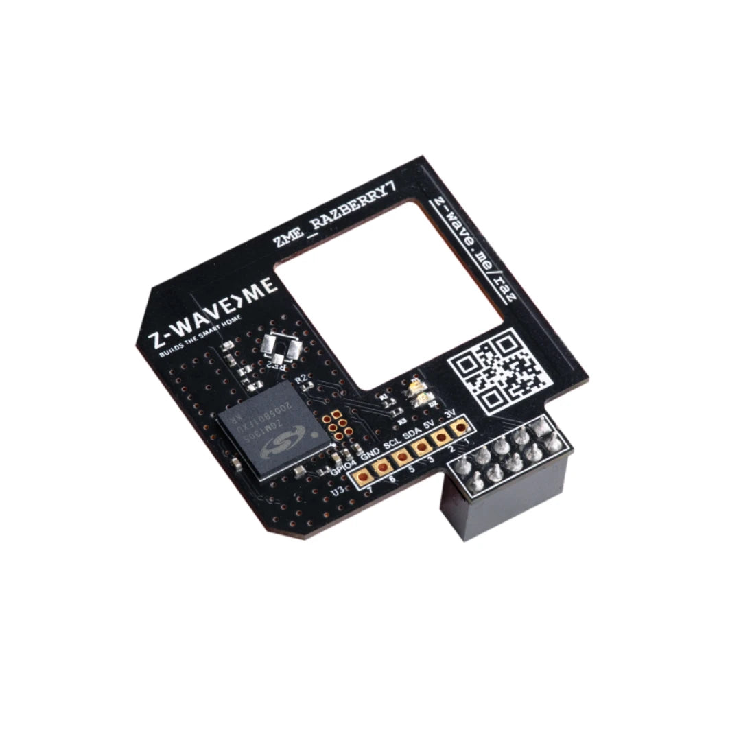 ZWAVE.ME - RaZberry 7 Extansion board Z-Wave+ 700 for Raspberry Pi ...