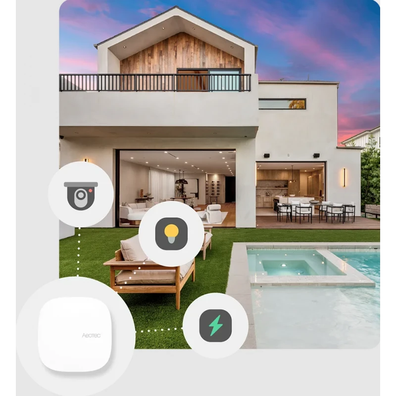 Aeotec - Hub Aeotec Älykoti Hub 2 Zigbee / Matter - SmartThings EU