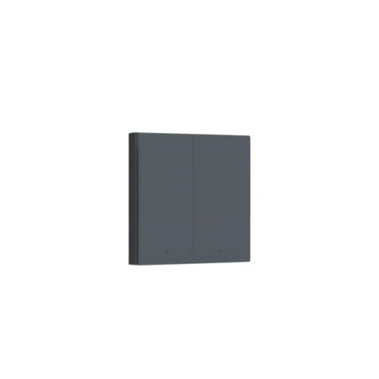 Aqara H1 - ZigBee 3.0 double wall switch with neutral, grey