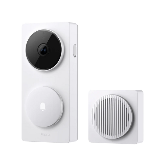 Aqara - Wi-Fi Smart Video Doorbell Aqara Doorbell Camera Hub G410 Select