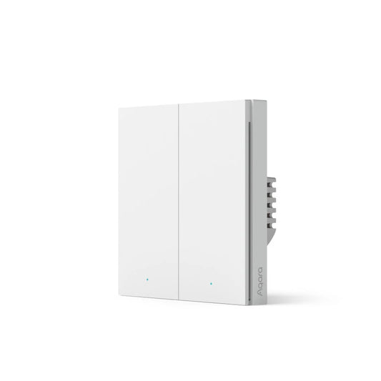 Aqara - Zigbee 3.0 double wall switch H1 (with neutral) - WS-EUK04