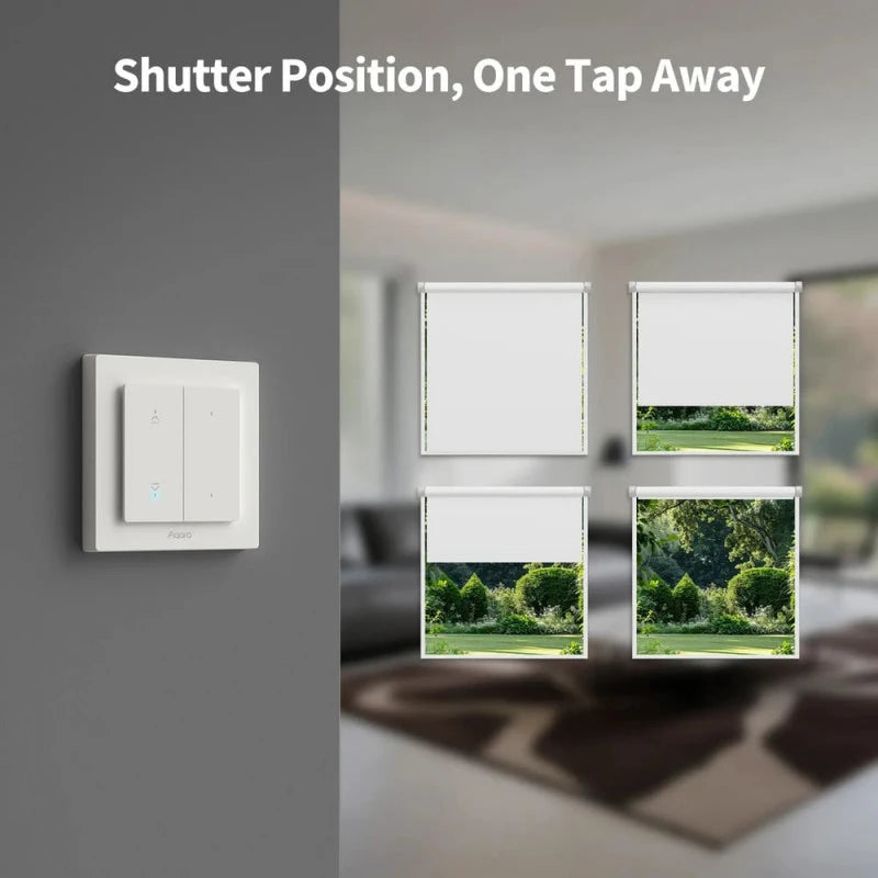 Window Shutter Thread Aqara - Zigbee and Matter roller shutter switch Thread H2 – Smart Home