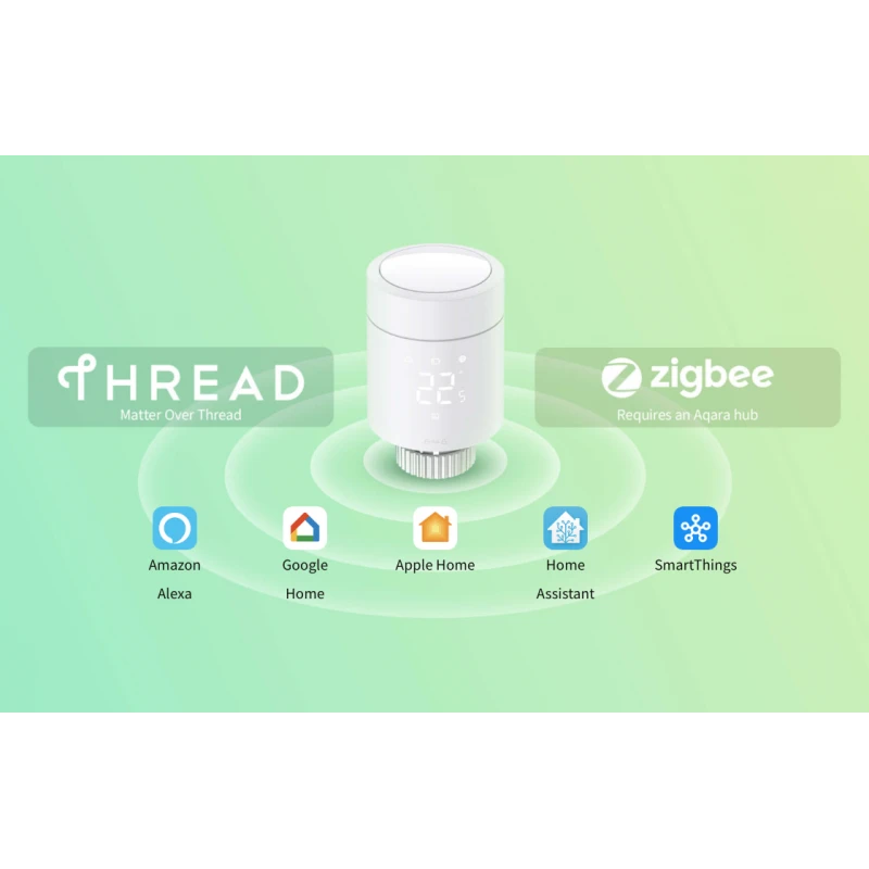 Aqara - Zigbee / Thread Thermostatic Radiator Valve Thermostat W600