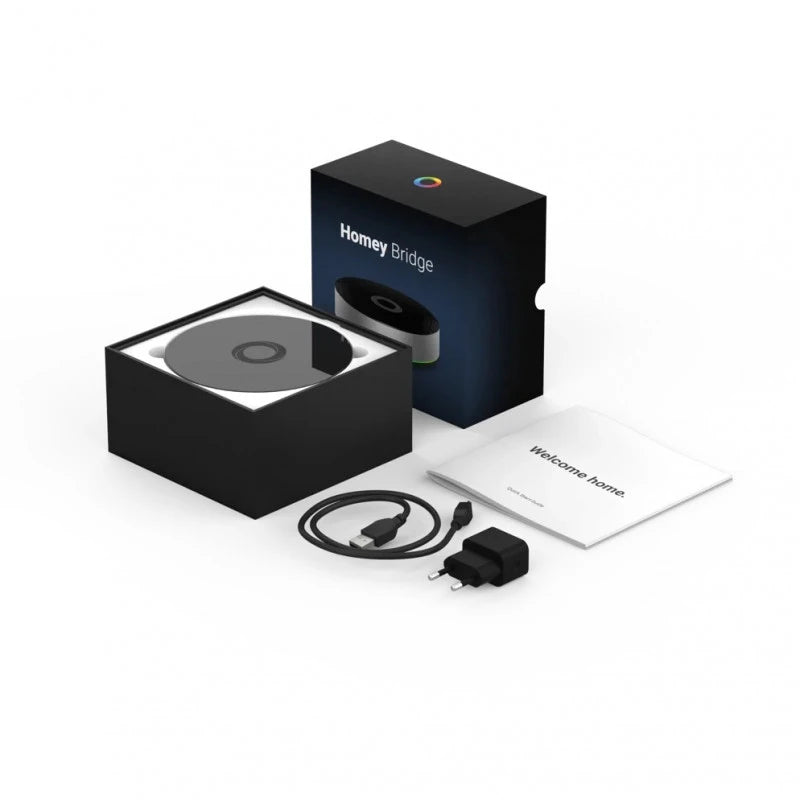 HOMEY - Z-Wave, Zigbee, WIFI, 433 MHz, IR Smart Hub Homey Bridge
