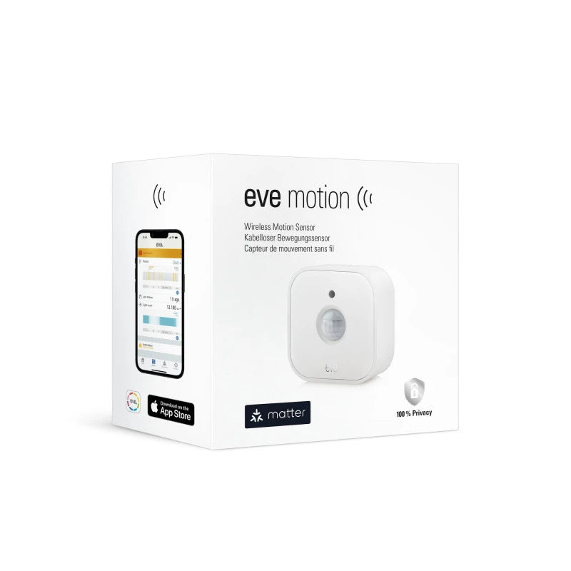 Matter Thread Detectors Eve - Matter over Thread Motion and Light Sensor – Smart Home