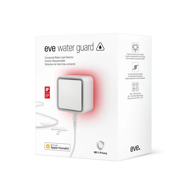 Eve - HomeKit and Matter Thread water leak detector (Water Guard)