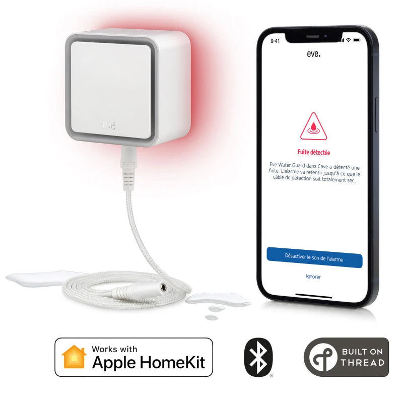 Eve - HomeKit and Matter Thread water leak detector (Water Guard)