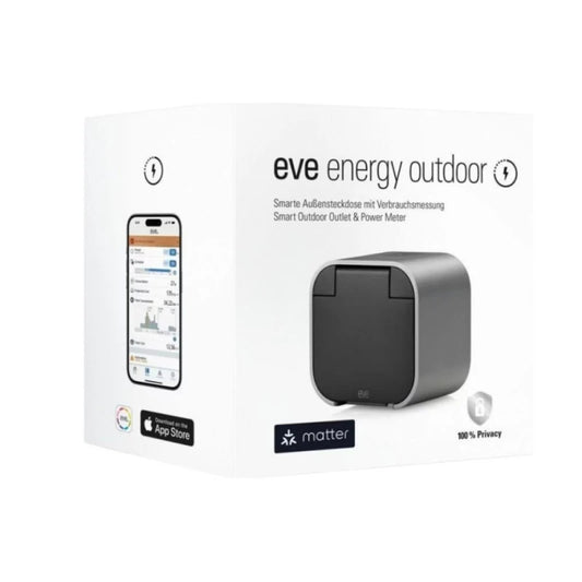 EVE - Matter Over Thread Energy Outdoor Socket IP44