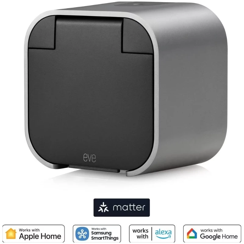 EVE - Matter Over Thread Energy Outdoor Socket IP44