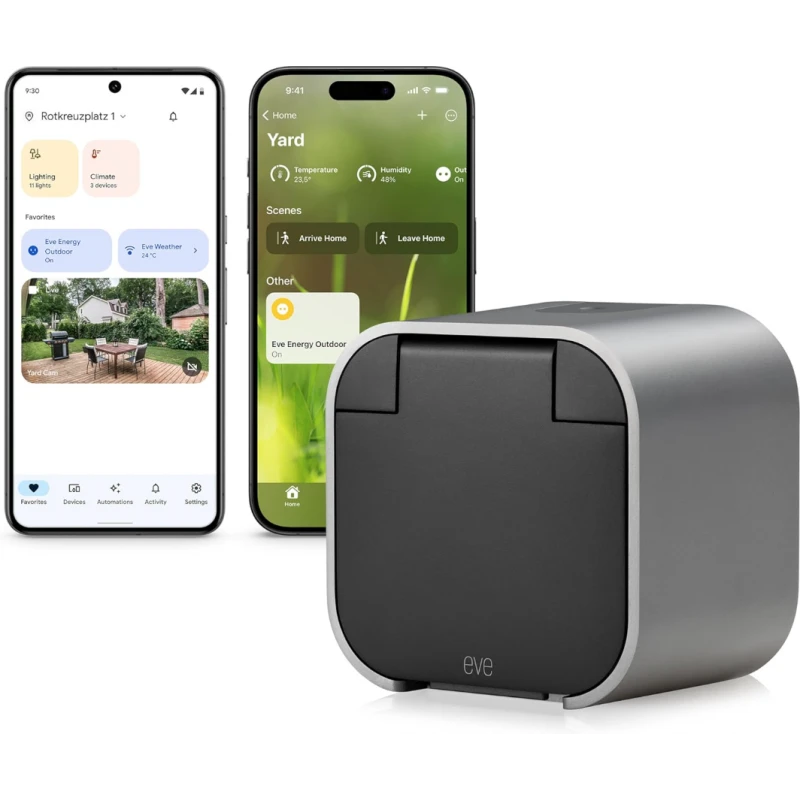 EVE - Matter Over Thread Energy Outdoor Socket IP44