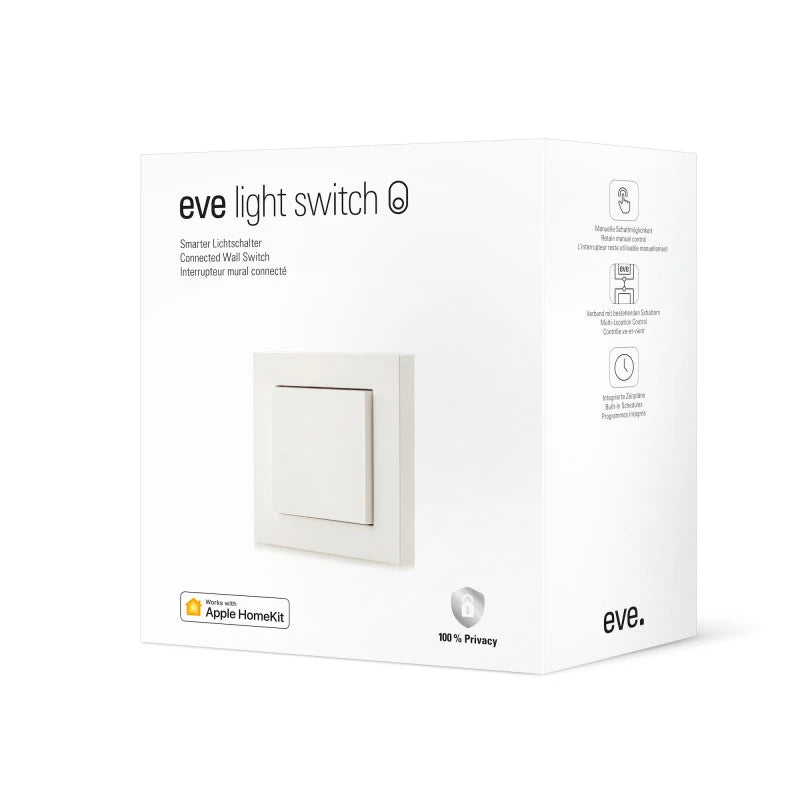 EVE - Smart wall switch Eve Light Switch (Apple HomeKit)