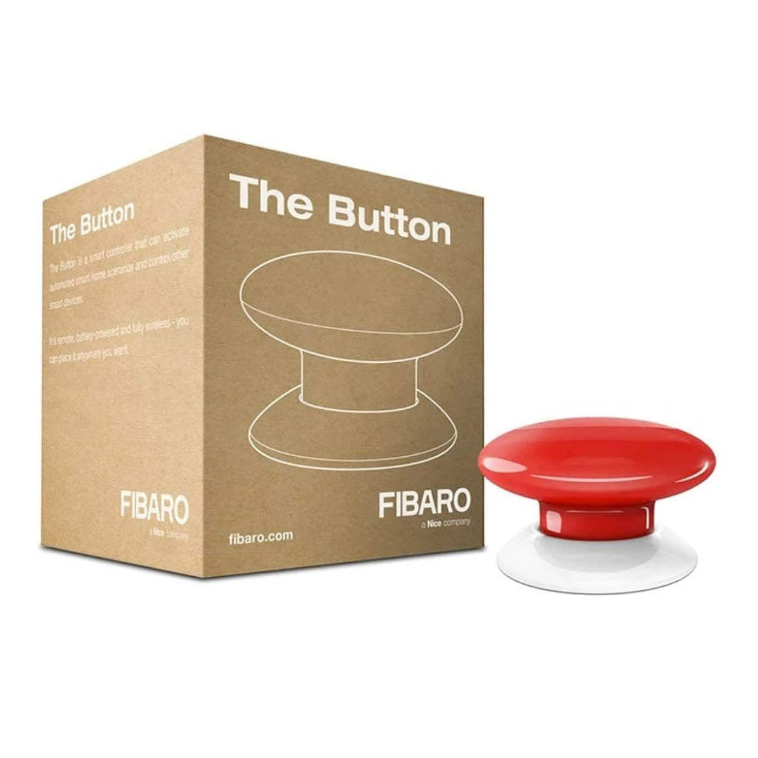 FIBARO - Z-Wave+ punainen hätäpainike FGPB-101-3