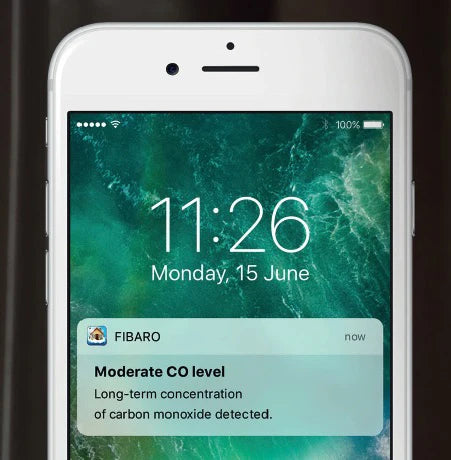 FIBARO - Z-Wave+ CO Sensor carbon monoxide detector
