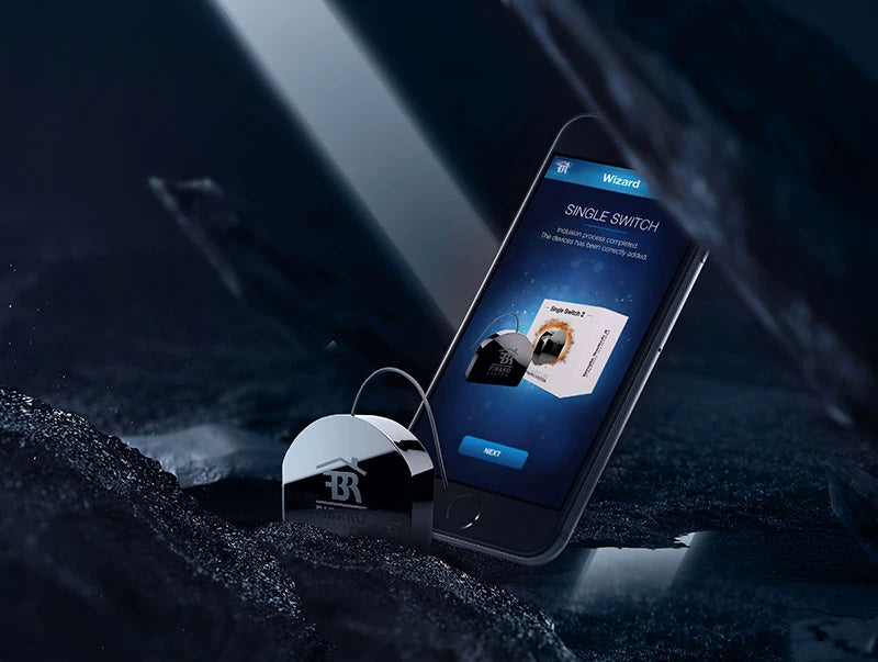FIBARO FGS-213 - Z-Wave+ Switching Micromodule Single Switch 2 ON/OFF