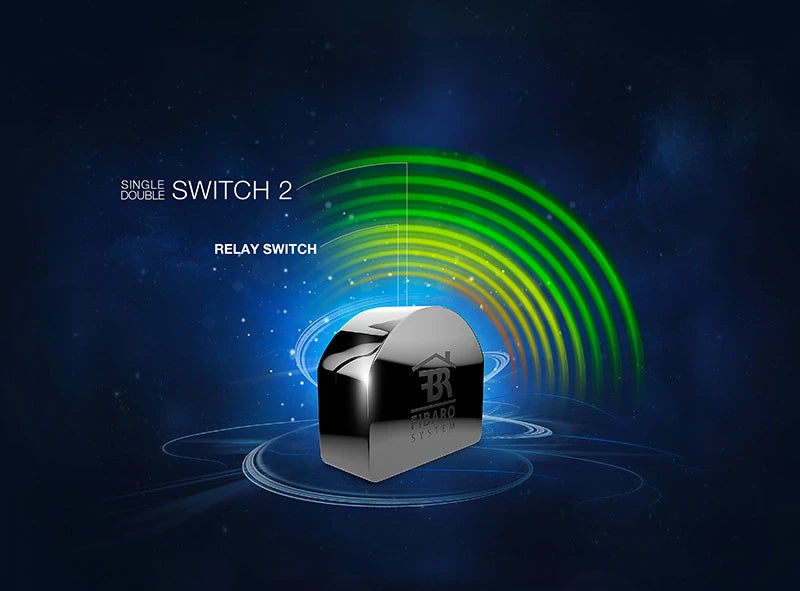 FIBARO FGS-213 - Z-Wave+ Switching Micromodule Single Switch 2 ON/OFF