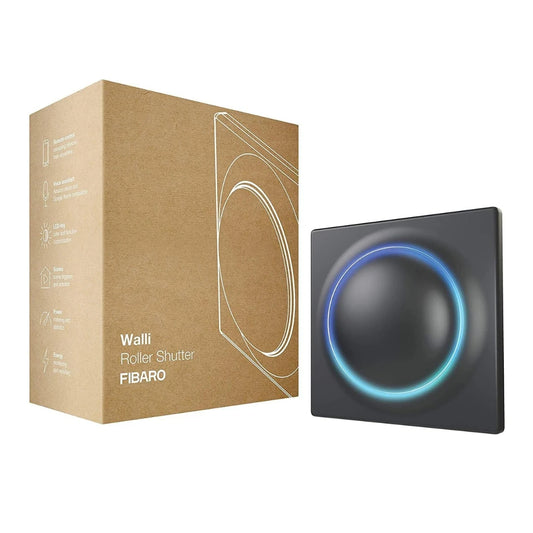 FIBARO - Z-Wave Plus Dimmer Wall swtich Anthracite Walli