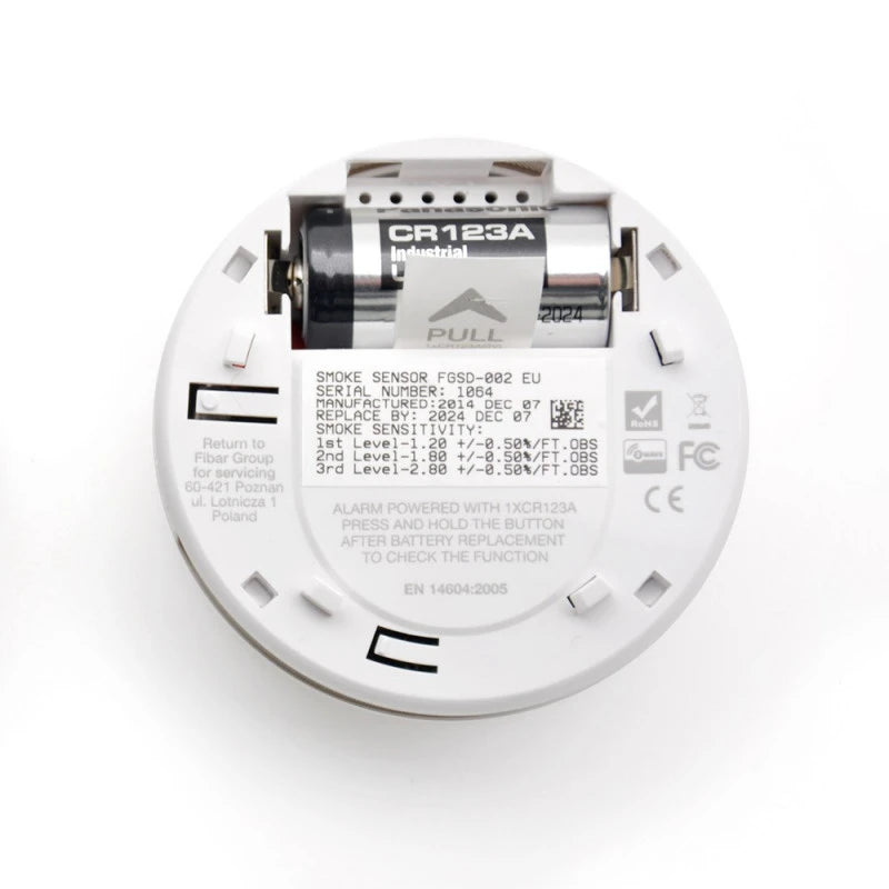 FIBARO - Z-Wave Plus Smoke Detector FGSD-002