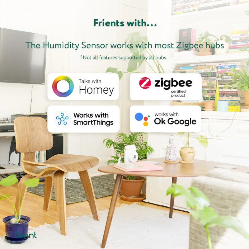 Frient - Zigbee 3.0 Smart Temperature and Humidity Sensor HMSZB-110