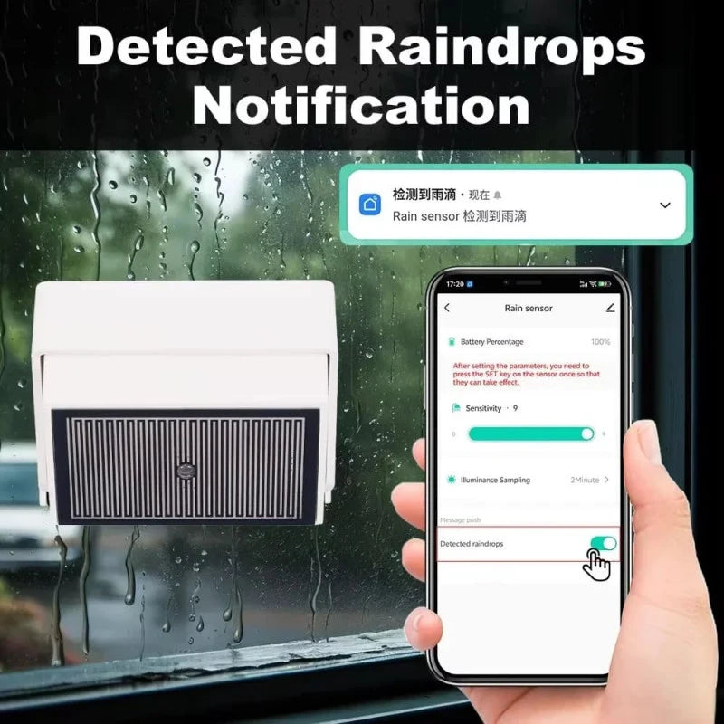 Haozee - Zigbee Rain and Light Sensor Tuya