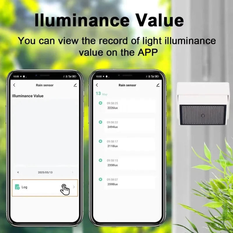 Haozee - Zigbee Rain and Light Sensor Tuya