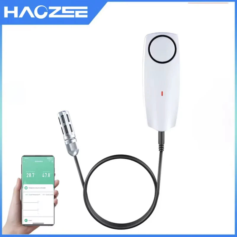 Haozee - Zigbee temperature and humidity sensor Tuya Smart Life