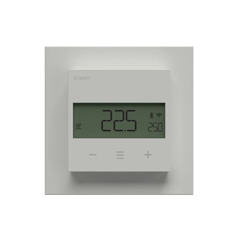 Heatit - Battery operated thermostat Z-Wave Z-TEMP3 white