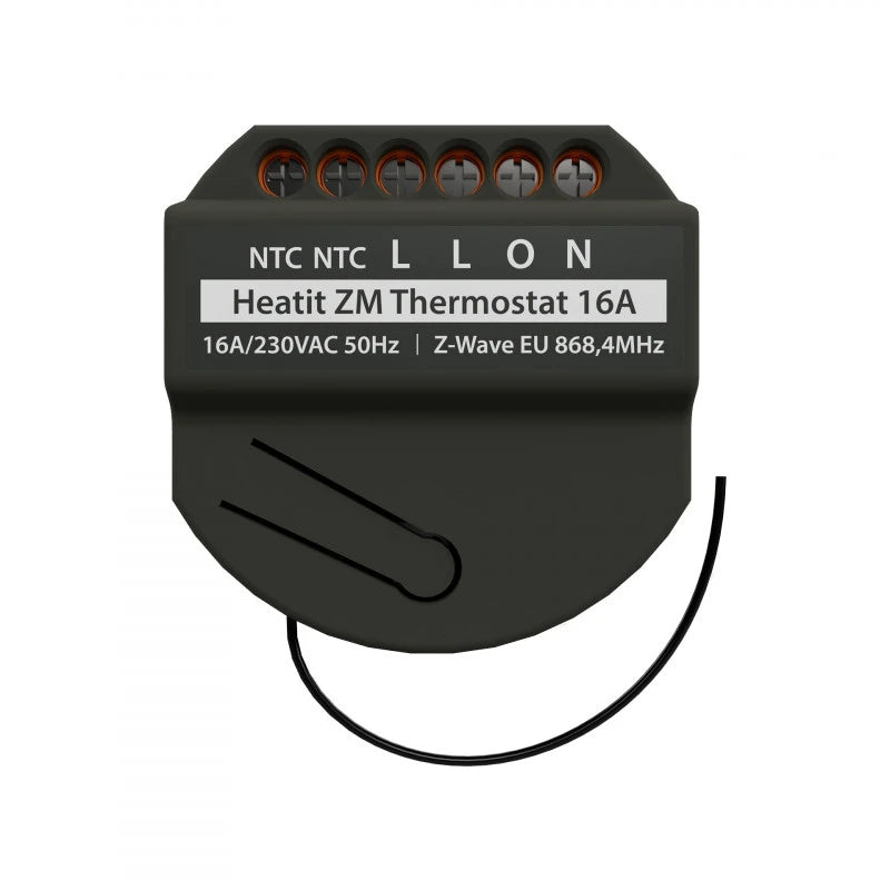 Heatit - Moduulitermostaatti 16A Z-Wave+ 700 ZM-termostaatti