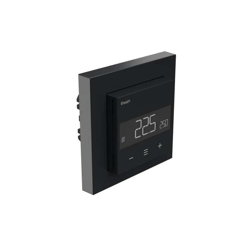 Heatit - Z-TRM6 Z-Wave+ 800 elektroninen termostaatti (musta)