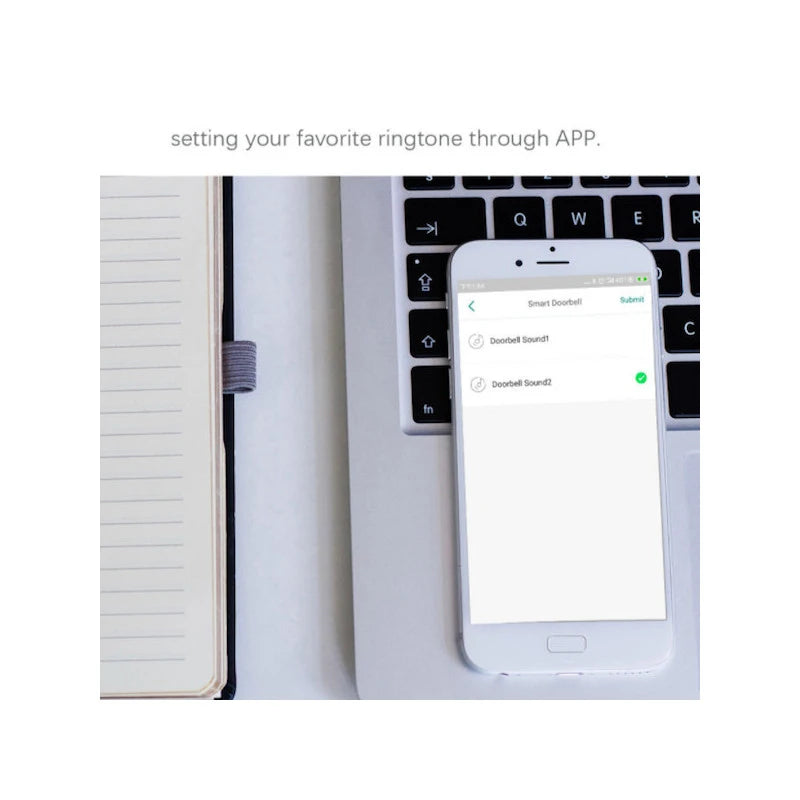 Heiman - Zigbee Smart doorbell button (without chime) HS2DB-E