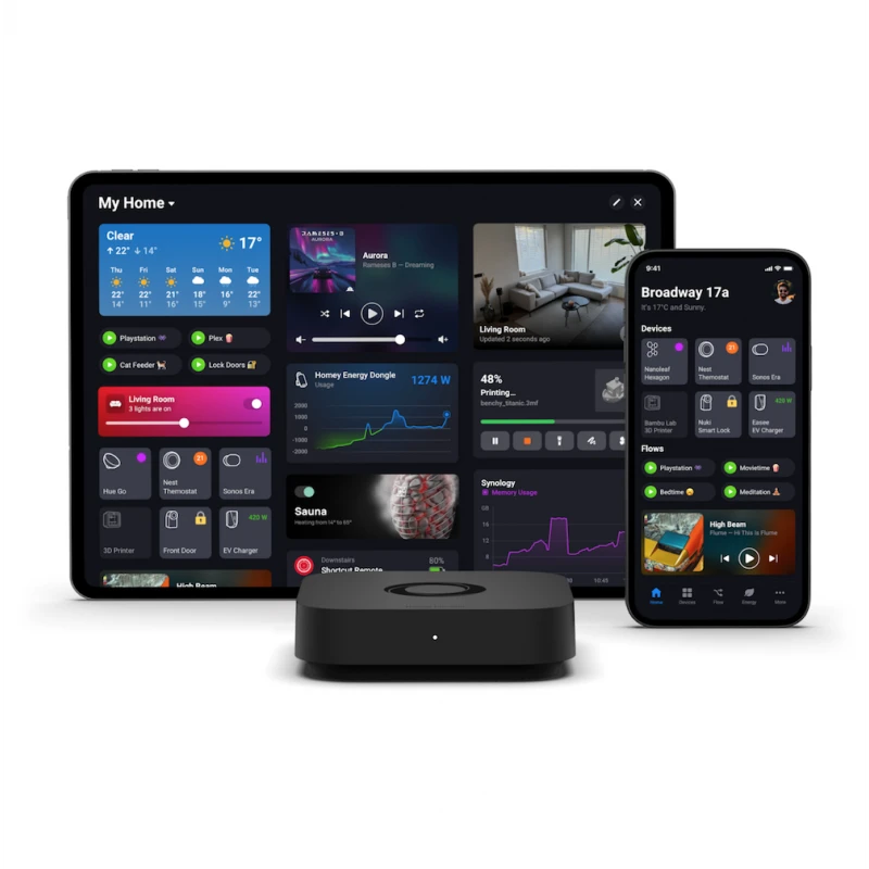 Homey - Smart Hub Homey Pro Mini Zigbee, Thread, Matter, Ethernet