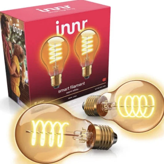 Innr - 2x Zigbee E27 Filament Bulbs 550lm RF262-2