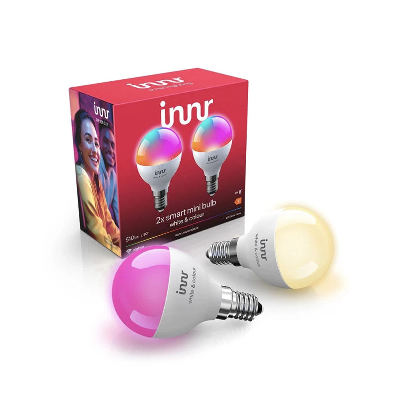 Innr - 2x Zigbee E14 Bulb - 510 lm RB256C-2 (Home Assistant and Zigbee2Mqtt)