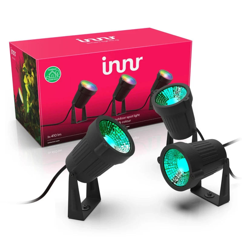 Innr - 3x Light OSL232C outdoor Zigbee spotlights