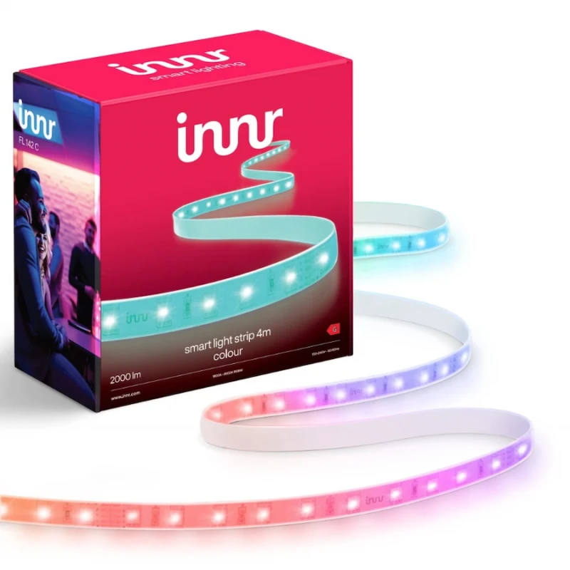Innr - Zigbee Led Strip Indoor Flexible 4m - Color and White FL142C