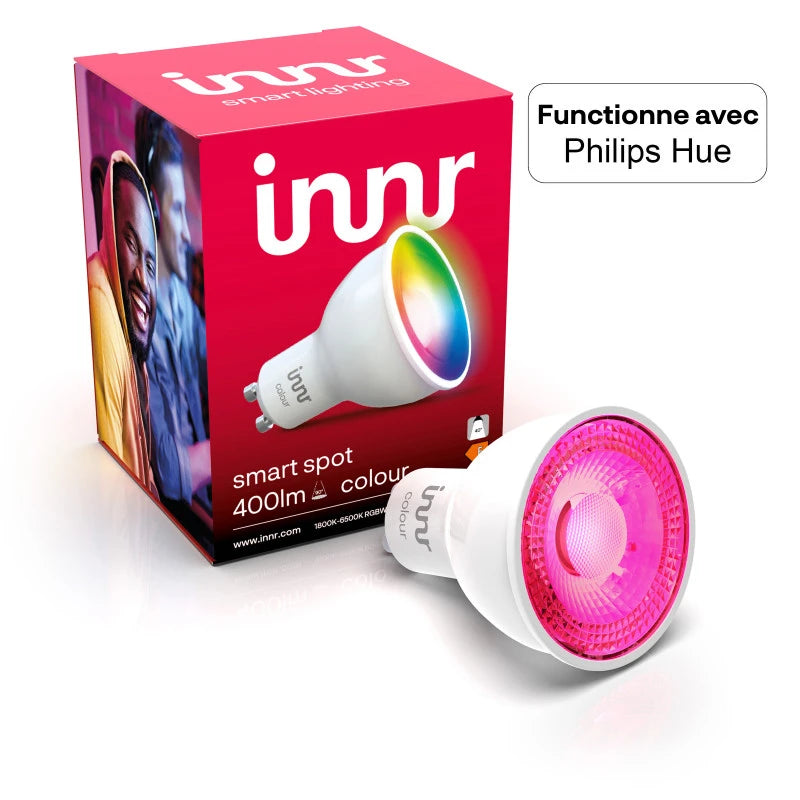 Innr - smart bulb type GU10 ZigBee 3.0 RGBW White adjustable