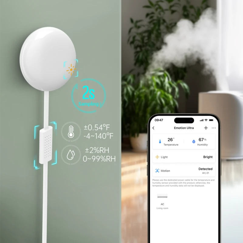 LinknLink - 60GHz Millimeter Wave Radar Presence Sensor eMotion Ultra (compatible MQTT and Home Assistant)