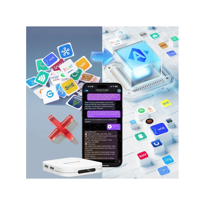 LinknLink - Super Hub with AI, Home Assistant, Multimedia iSG Box SE ISGBOXSE