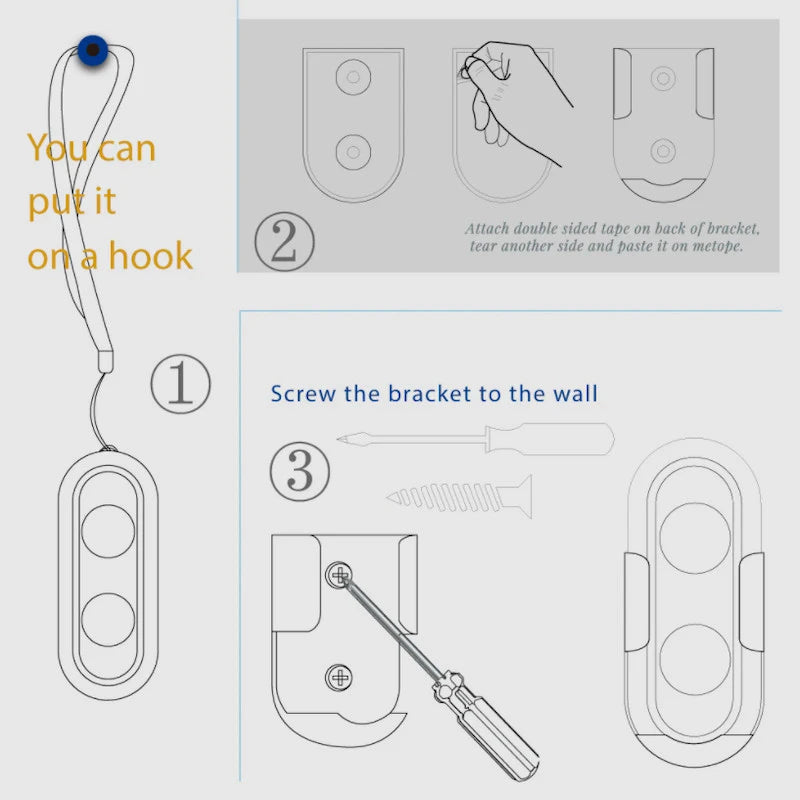 Loratap - Zigbee 3.0 remote control - 2 buttons