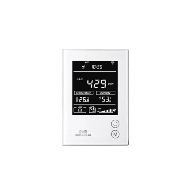 Mcohome - Z-Wave+ Humidity, temperature and Co2 sensor with display (230VAC)