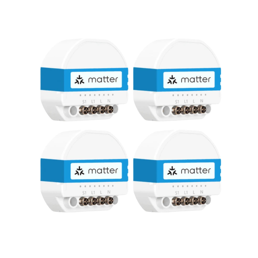 Meross - 4x WIFI Matter switch modules + Power measurement MSS815MAQUA-UN